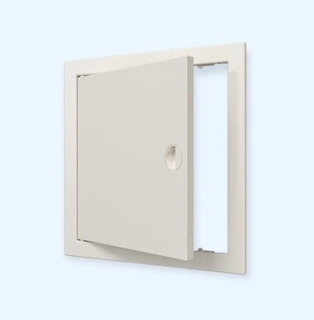 Л2025Р Ivory Люк ревизионный ЛР фланец 196х246 ручка 218х268 пластик Ivory EVECS